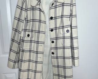 Ann Taylor LOFT Plaid Coat