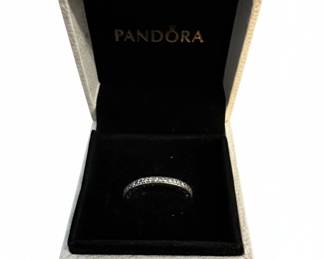 Pandora Sparkling Band Ring