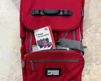 Olympia 8 Pocket Rolling Duffel Bag