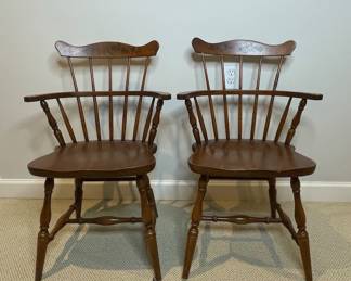Vintage Kids Windsor Armchairs