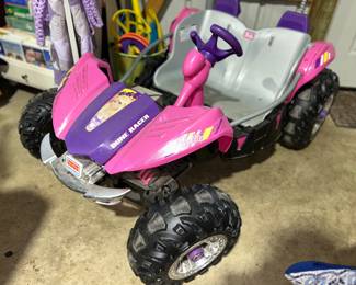 Childs Barbie Electric Car