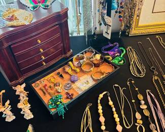 Lots of shiny things to make her smile.