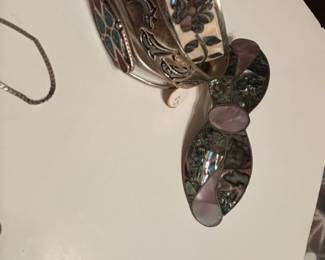 Sterling Silver and Inlay Jewelry Collection second image