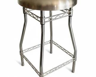 Industrial Style Metal Bar Stools