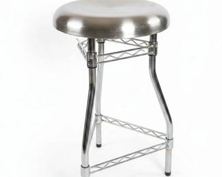 Industrial Style Metal Bar Stools second image