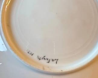 Rose Medallion Porcelain Plate third image