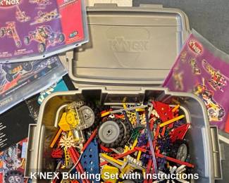 KNEX Building Set with Instructions