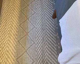 JONATHAN Y Espina Hand Woven Herringbone Chunky Jute Ivory x Area Rug second image