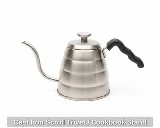 Cast Iron Scroll Trivet or Cookbook Stand second image