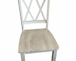 Drop Leaf Dining Table and XBack Chairs Set fourth image