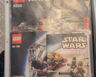 LEGO Star Wars Instruction Manuals Lot Sets , , and