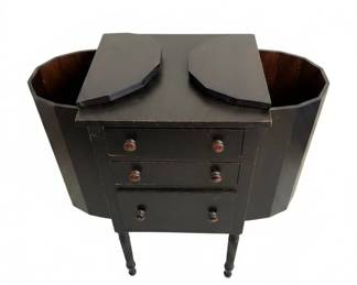 Antique Martha Washington Sewing Cabinet second image