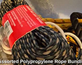 Assorted Polypropylene Rope Bundle