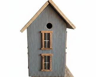 MultiTiered Wooden Birdhouse second image