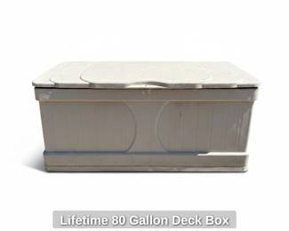 Lifetime Gallon Deck Box