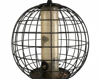 Vintage Wire Globe Squirrel Proof Bird Feeder third image