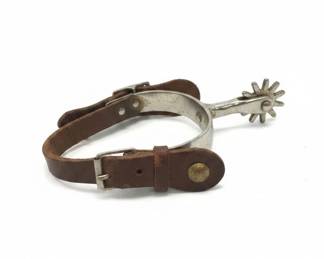Western Cowboy Spurs and Leather Goods Lot fourth image