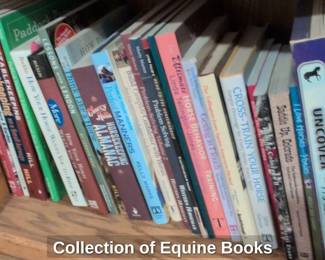 Collection of Equine Books
