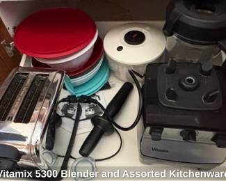Vitamix Blender and Assorted Kitchenware second image
