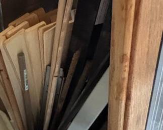 Assorted Wood and Metal Scraps