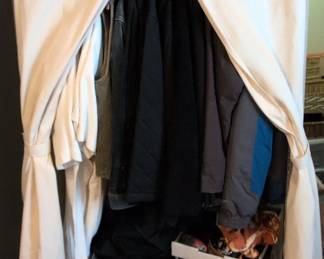 Whitmor Garment Rack with Canvas Cover second image