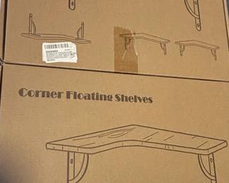 Corner Floating Shelves Set of
