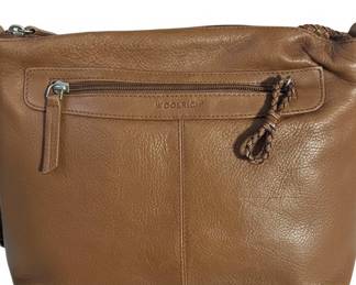 Assorted Womens Handbags Lot Featuring Tooled Leather and Branded Pieces second image