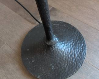 Hammered Metal Floor Lamp second image