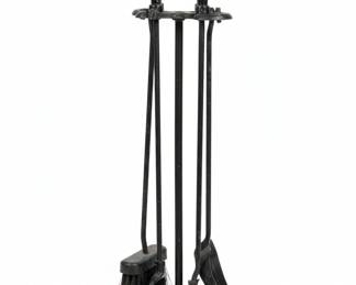 HandForged Iron Fireplace Tool Set
