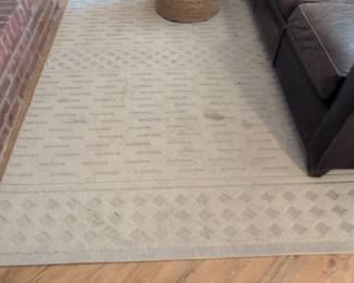 JONATHAN Y Xlendi HighLow Pile Moroccan Geometric Beige Area Rug