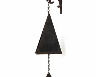 Joe Coniff Style Brutalist Triangular Wind Chime