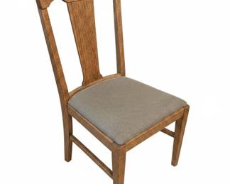 Arts and Crafts Oak Dining Chair B