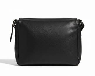 Aston Martin Aston Leather Messenger Bag