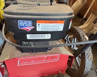 Swisher inch Tiller with Briggs Stratton . HP Engine