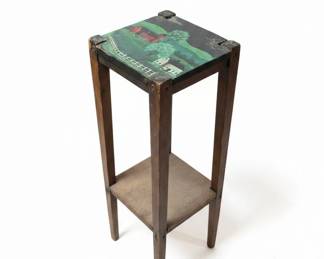 HandPainted Folk Art Step Stool