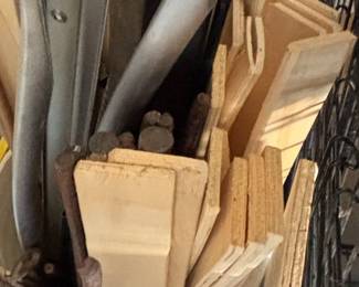 Assorted Wood and Metal Scraps second image