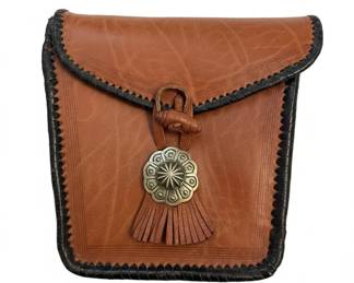 Assorted Womens Handbags Lot Featuring Tooled Leather and Branded Pieces third image