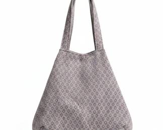 Vintage Floral Print Tote Bag