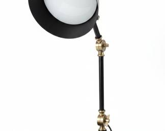 OttLite Adjustable Desk Lamp with Black Base and Shade