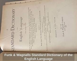 Funk Wagnalls Standard Dictionary of the English Language third image