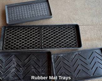 Rubber Mat Trays