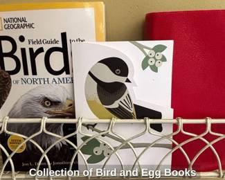 Collection of Bird and Egg Books