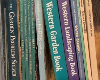 Collection of Gardening Books Sunset Western Garden Books and Rodales Series