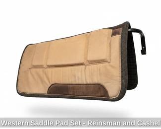 Western Saddle Pad Set Reinsman and Cashel third image