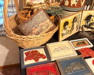 Chalkware Wall Art