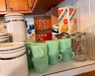 Jadeite Mugs