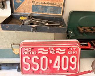 Vintage License Plates