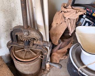 Antique Lard Press