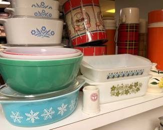 Pyrex and Corningware