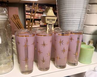 MCM Starburst Glassware